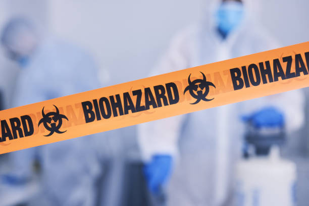 Professional Biohazard technician working in Farmington, IL